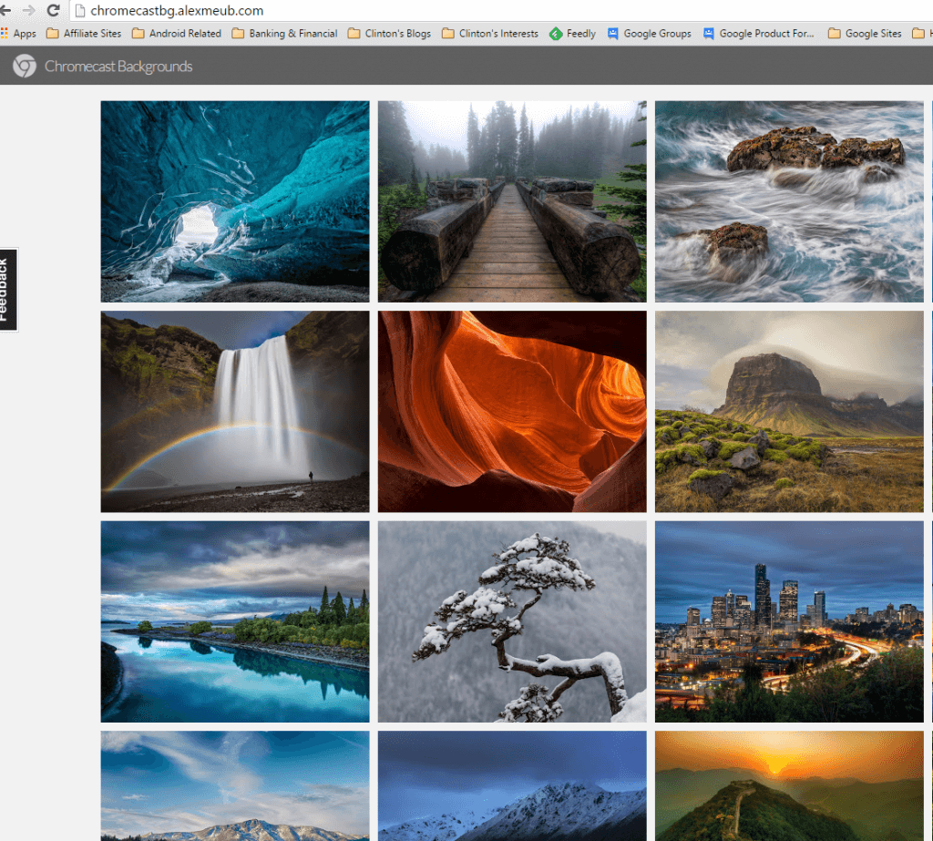 Download Those Great Chromecast Backgrounds – ClintonFitch.com