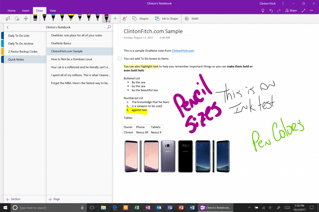 Onenote