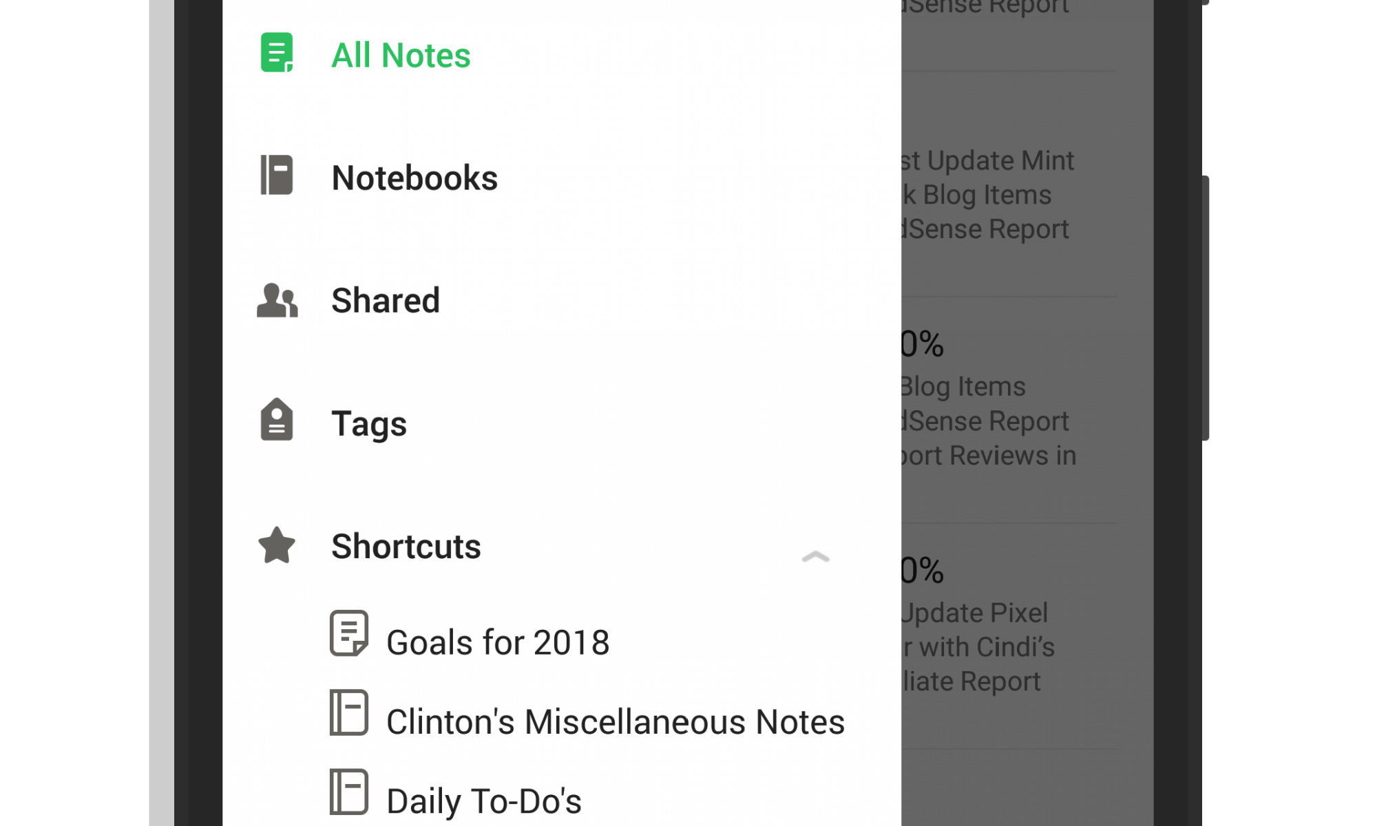 download the new for android EverNote 10.58.8.4175